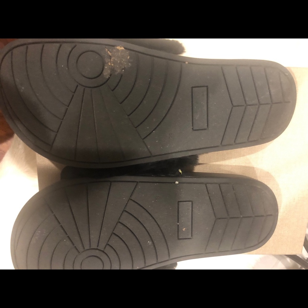 Marc By Marc Jacobs Fur Slides, Size 38 - image 4